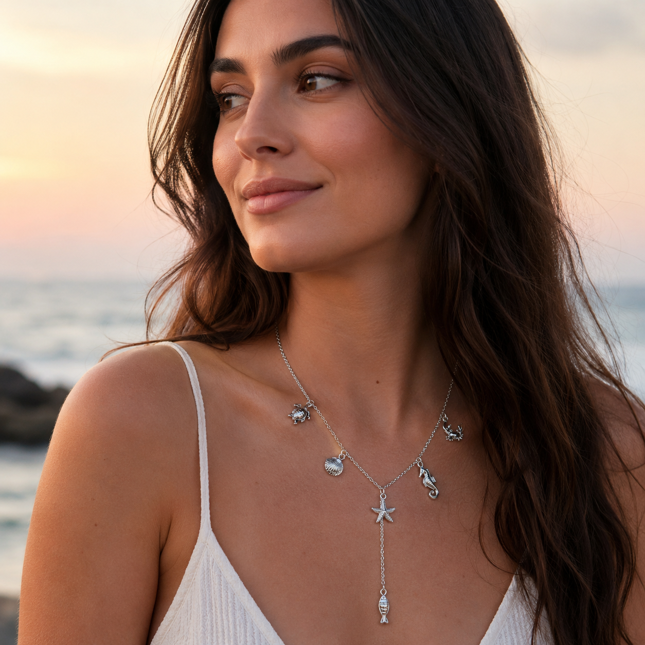 Ocean Charms Necklace