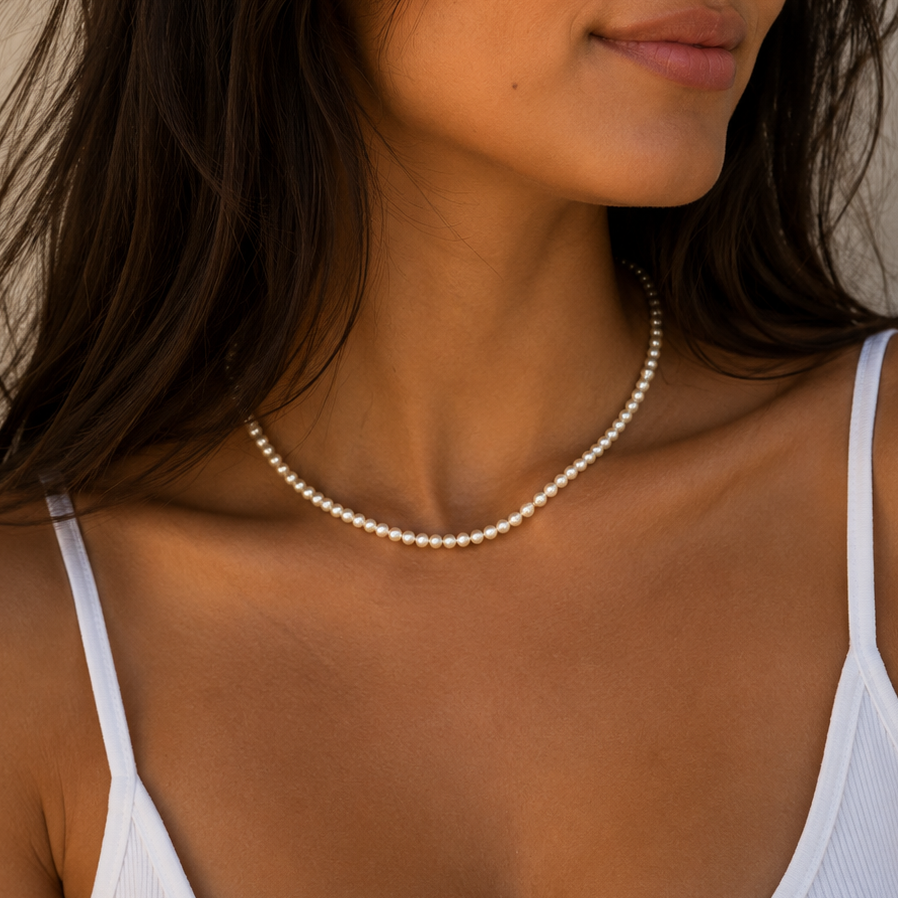 Mini Pearl Necklace
