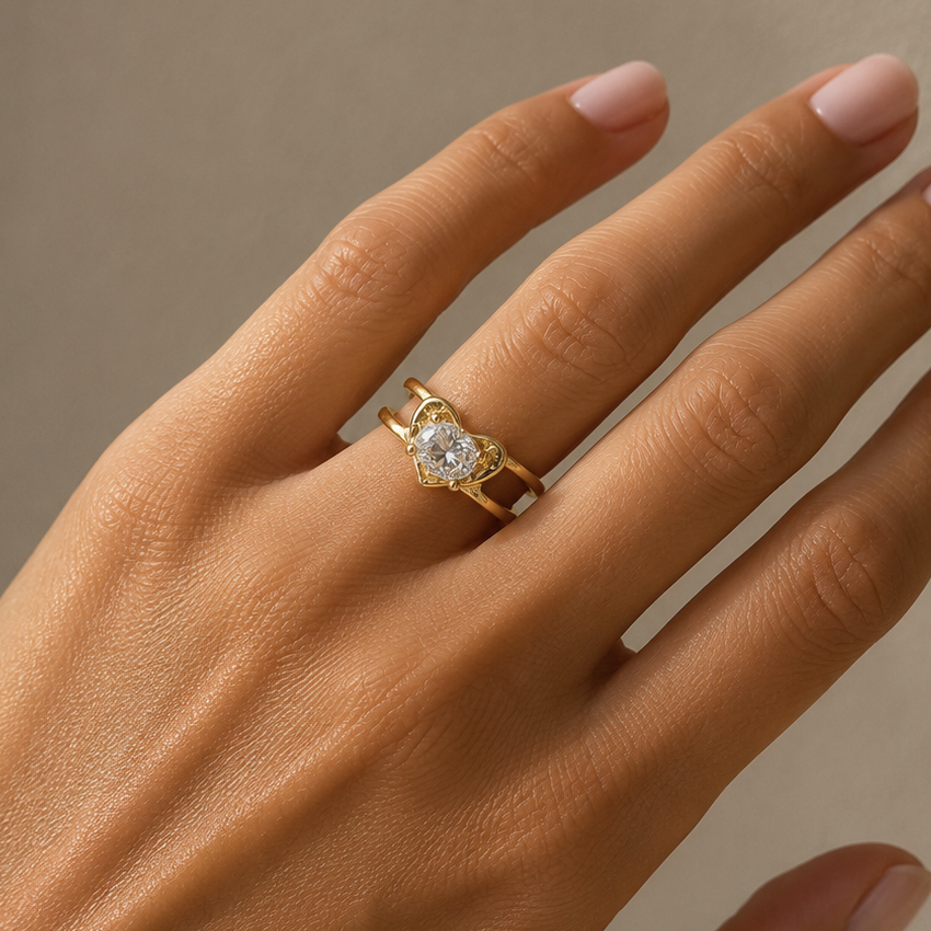 Heart Spark Ring