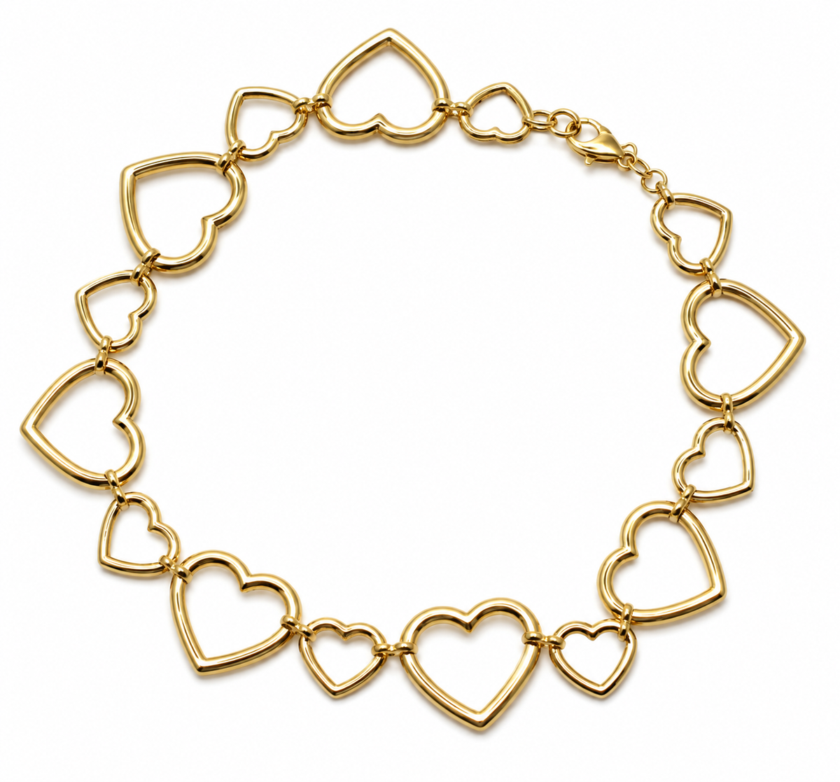 Chain of Hearts Necklace