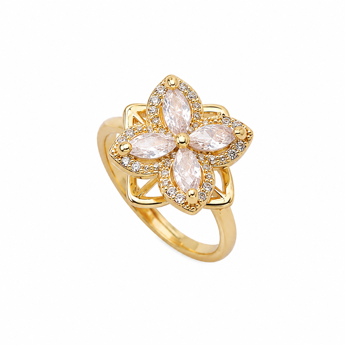 Fidget Ring "Blooming Elegance"