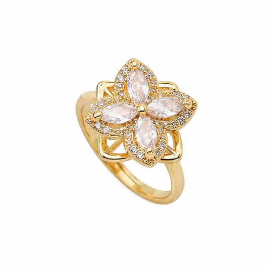 Fidget Ring "Blooming Elegance"