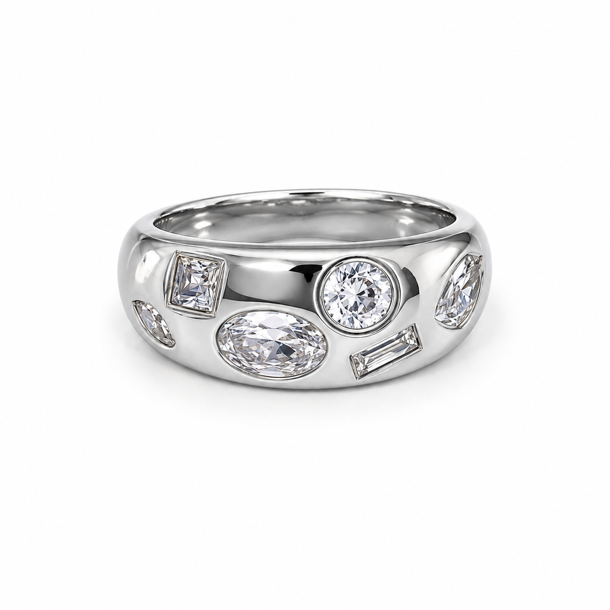 Geometric Crystal Ring