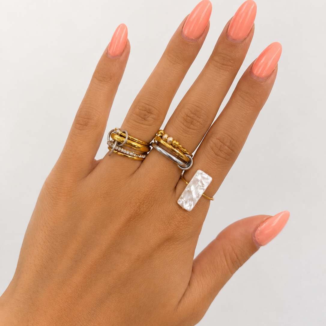 Pearl Statement Ring