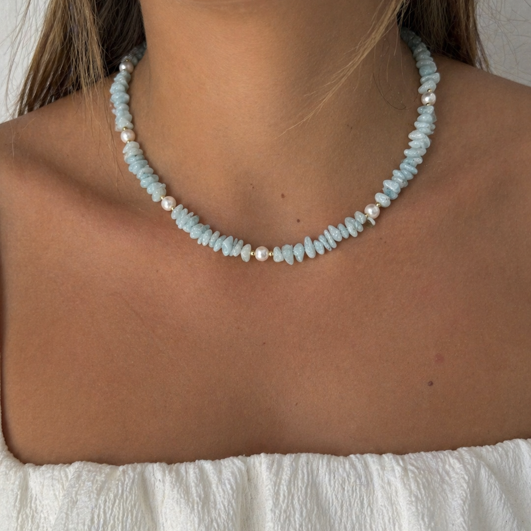 Lagoon Pearl Necklace