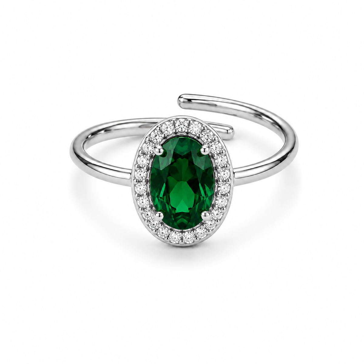 Emerald Glow Ring