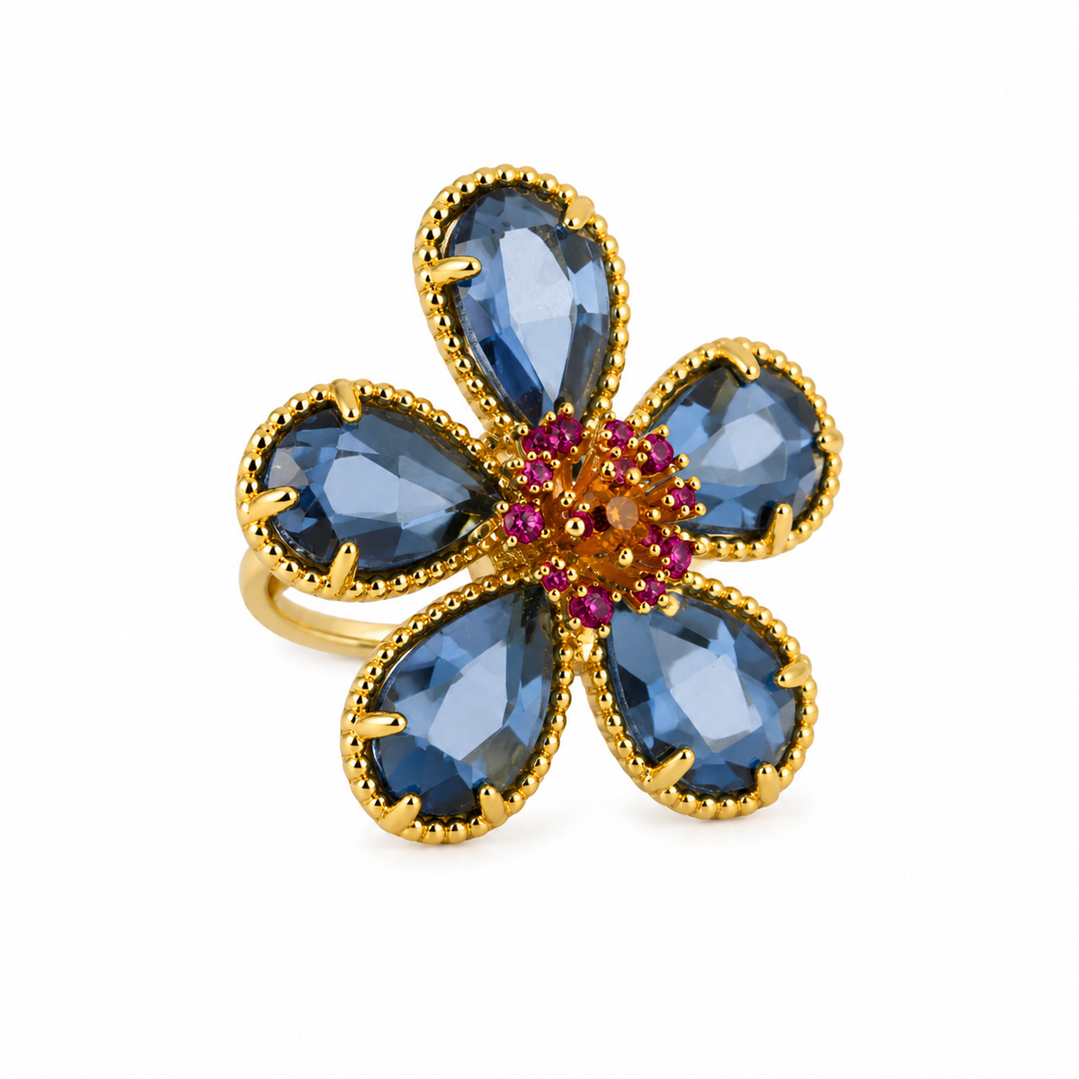 Golden Bloom Ring