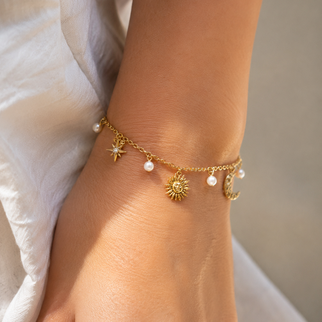 Celestial Charm Bracelet