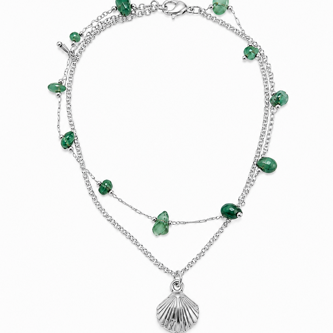 Ocean Jade Anklet