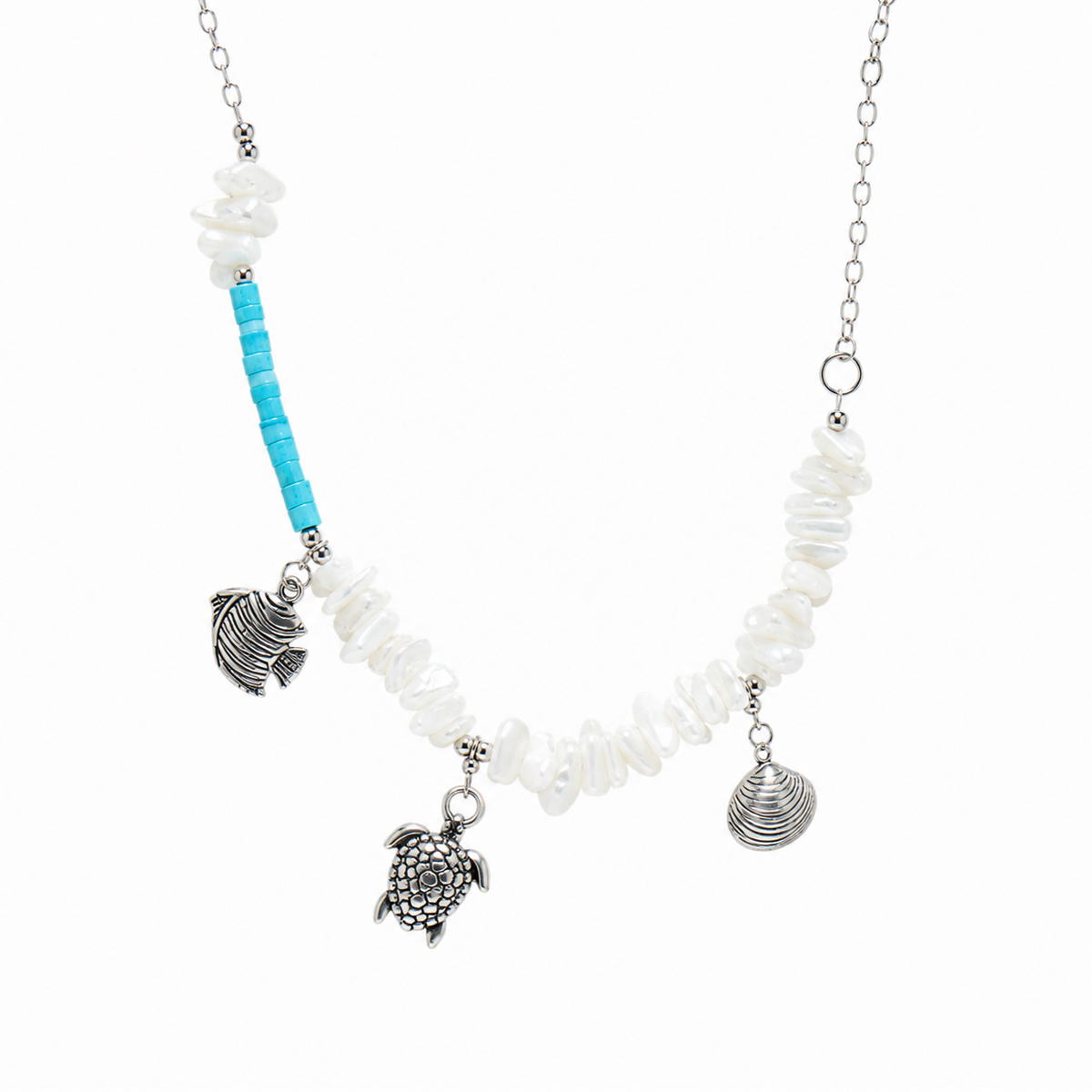 Silver Tide Necklace