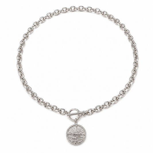 Coin Charm Necklace