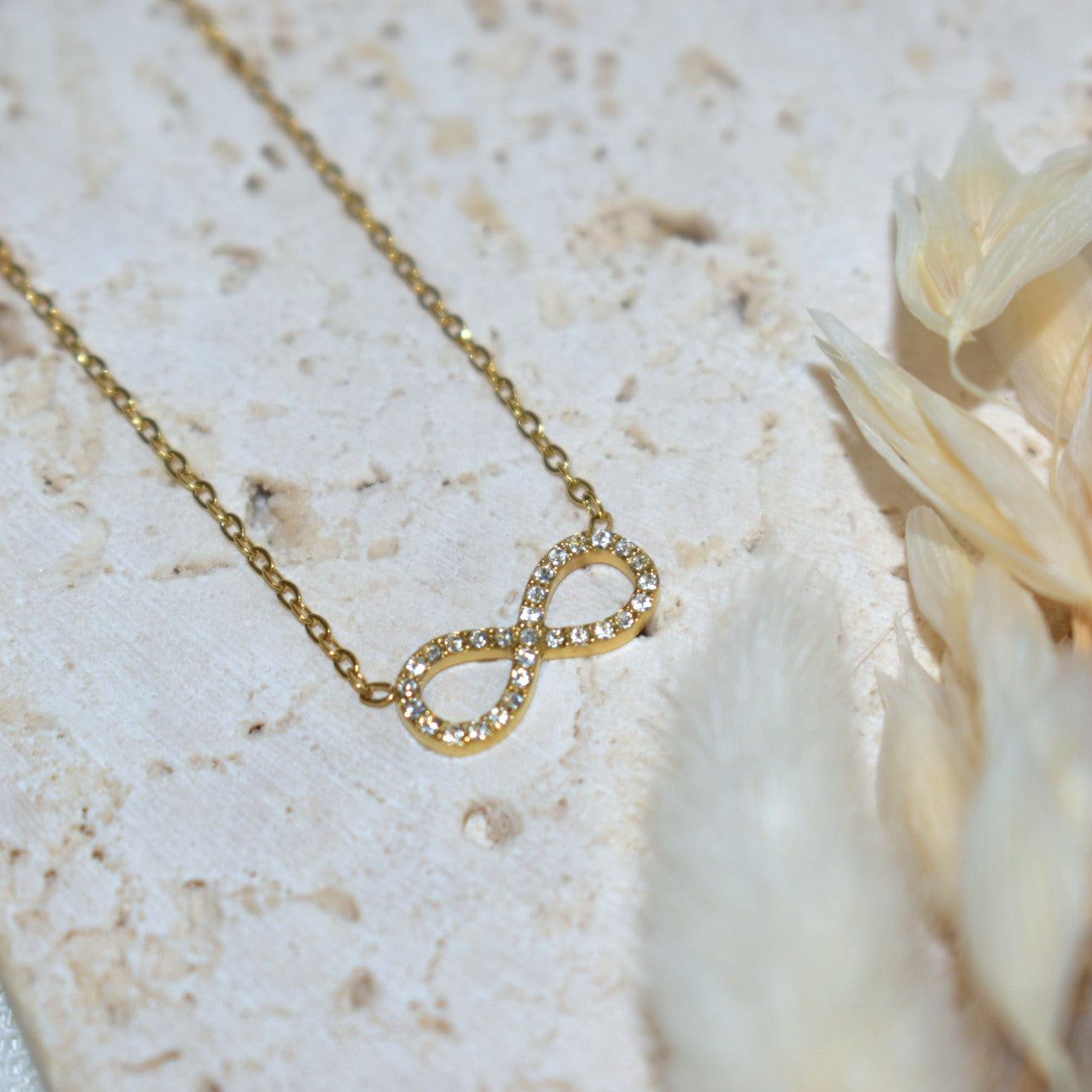 Infinity Sparkle Necklace
