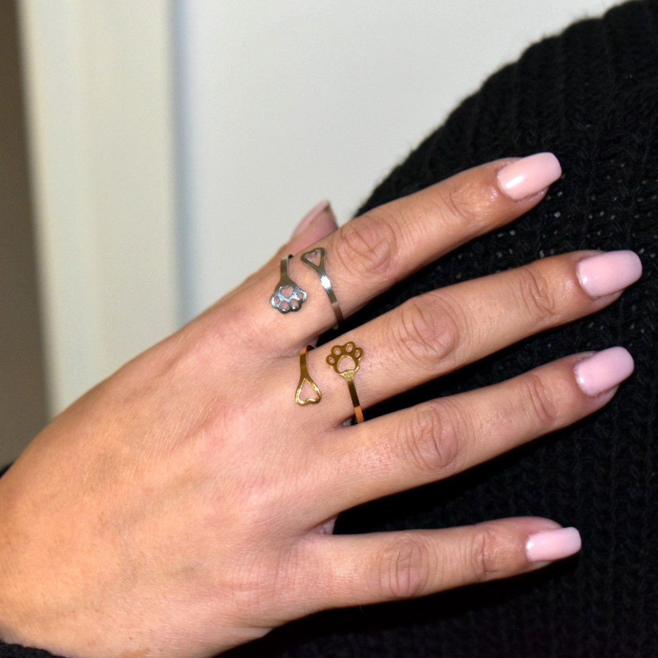 Lovely Paw Rings