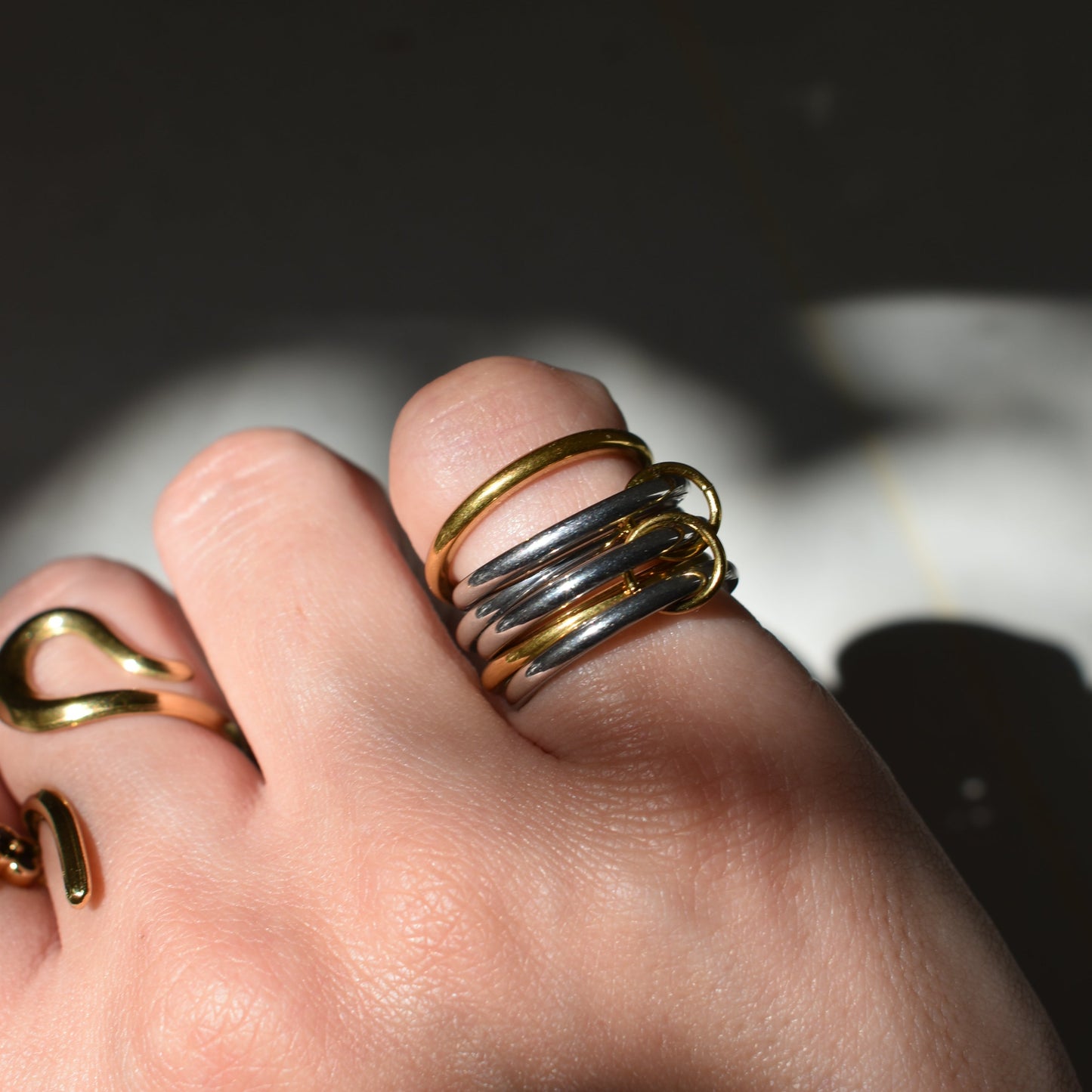 Fusion Lines Ring
