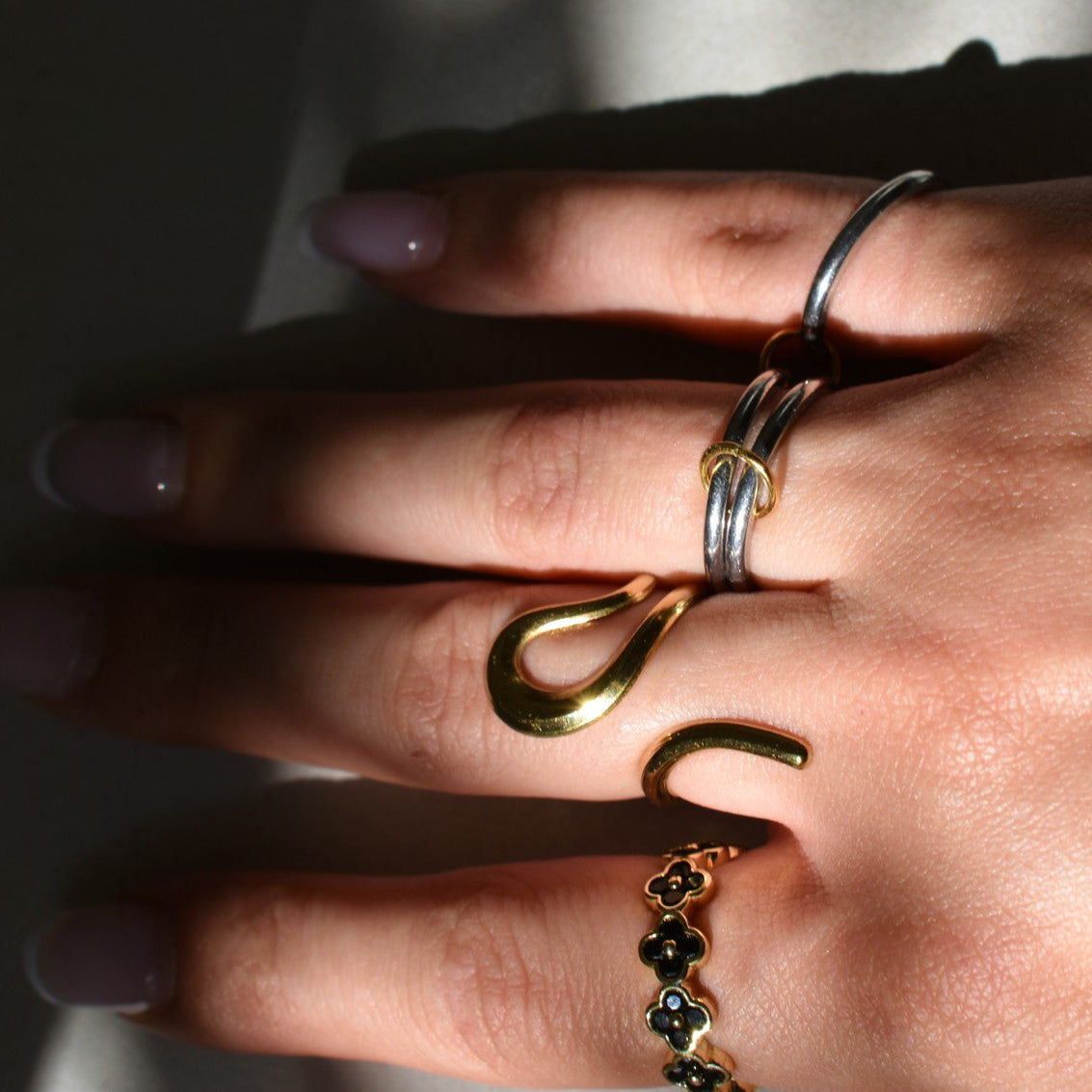 Fusion Lines Ring