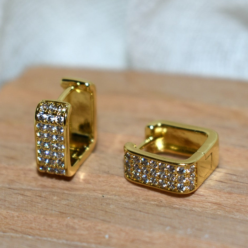 Luna Pavé Earrings
