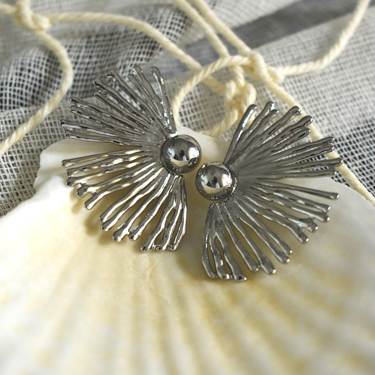 Radiance Fan Earrings
