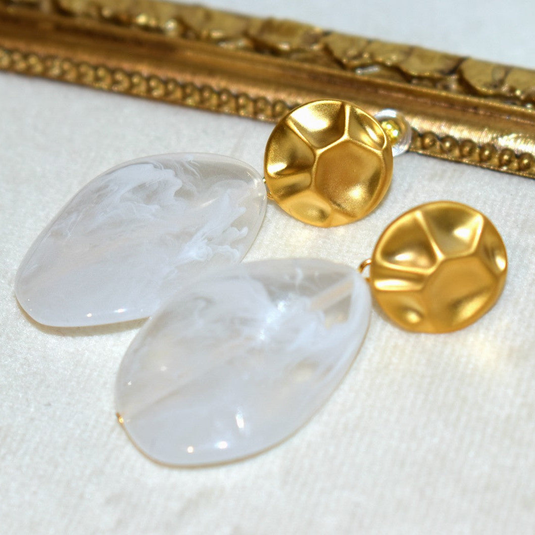 Golden Wave Earrings