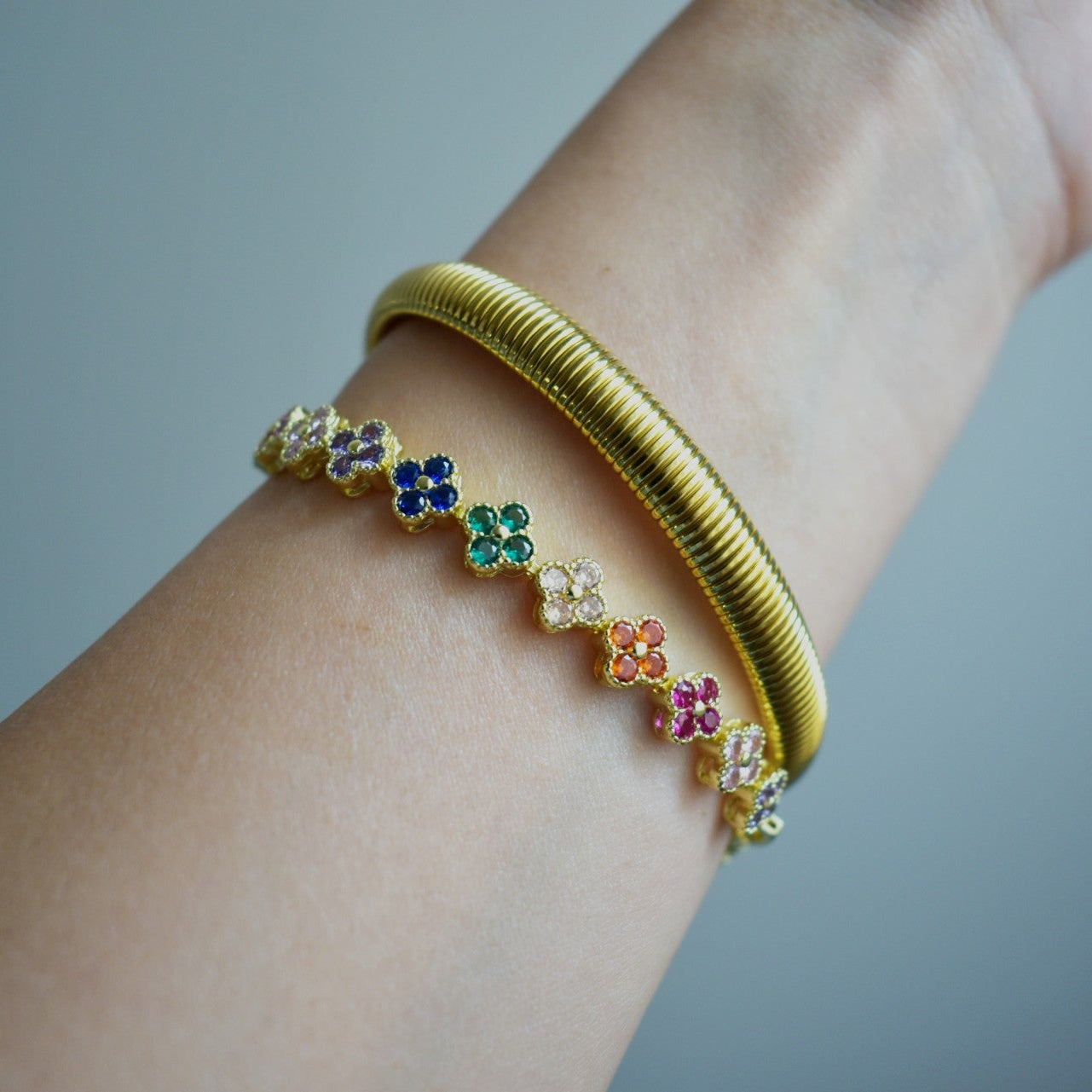 Colours Of Spring Bracelet
