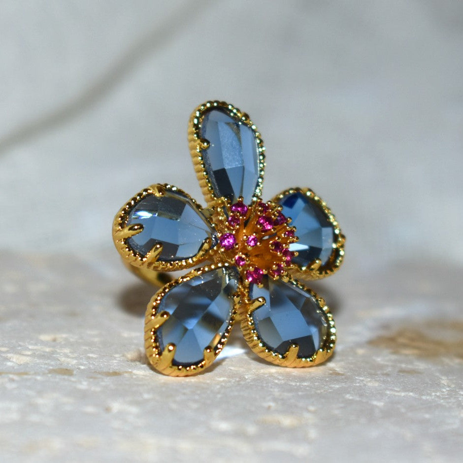 Golden Bloom Ring