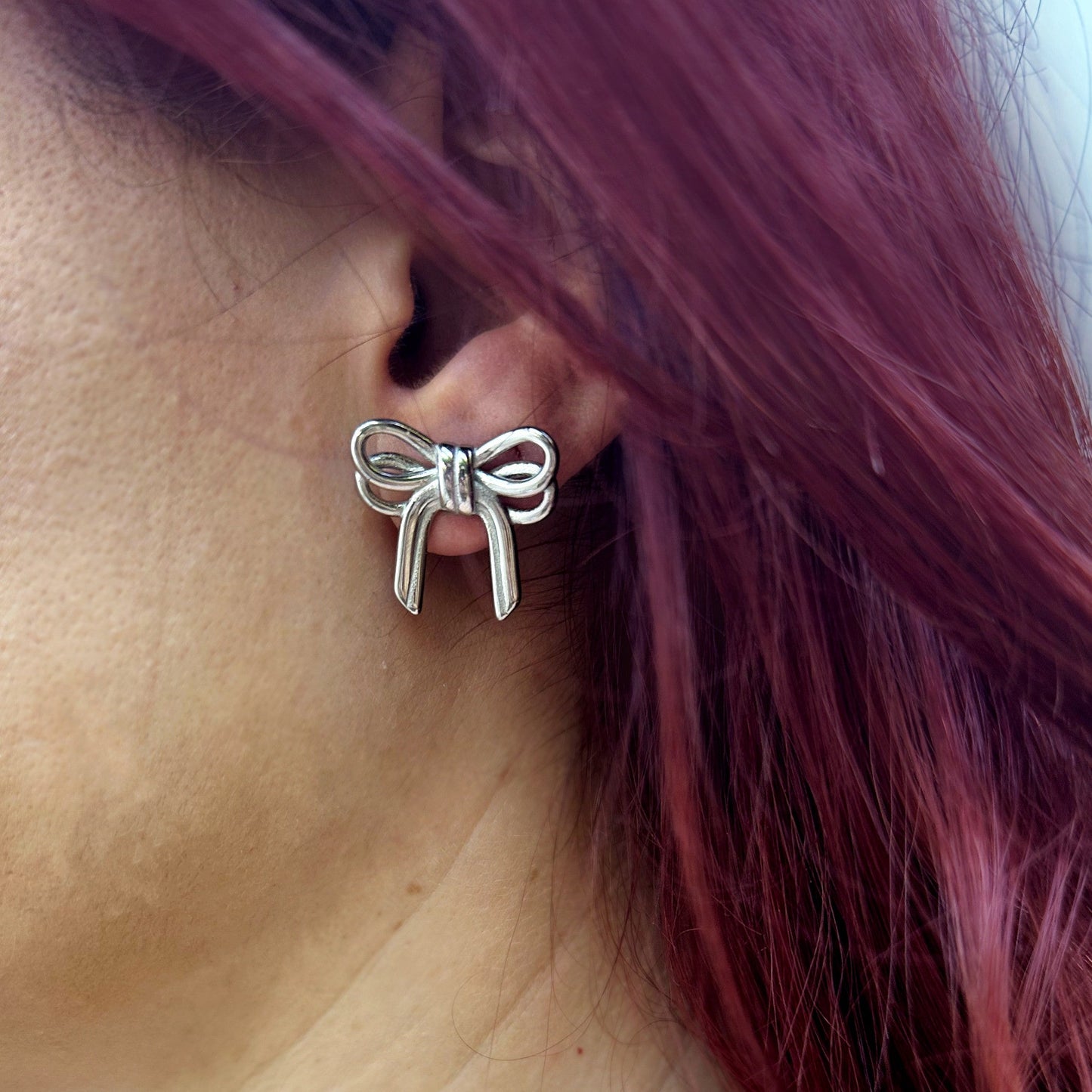 Bow Charm Earrings