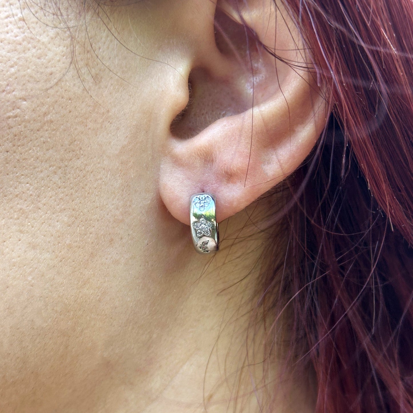 Mini huggie Hoops