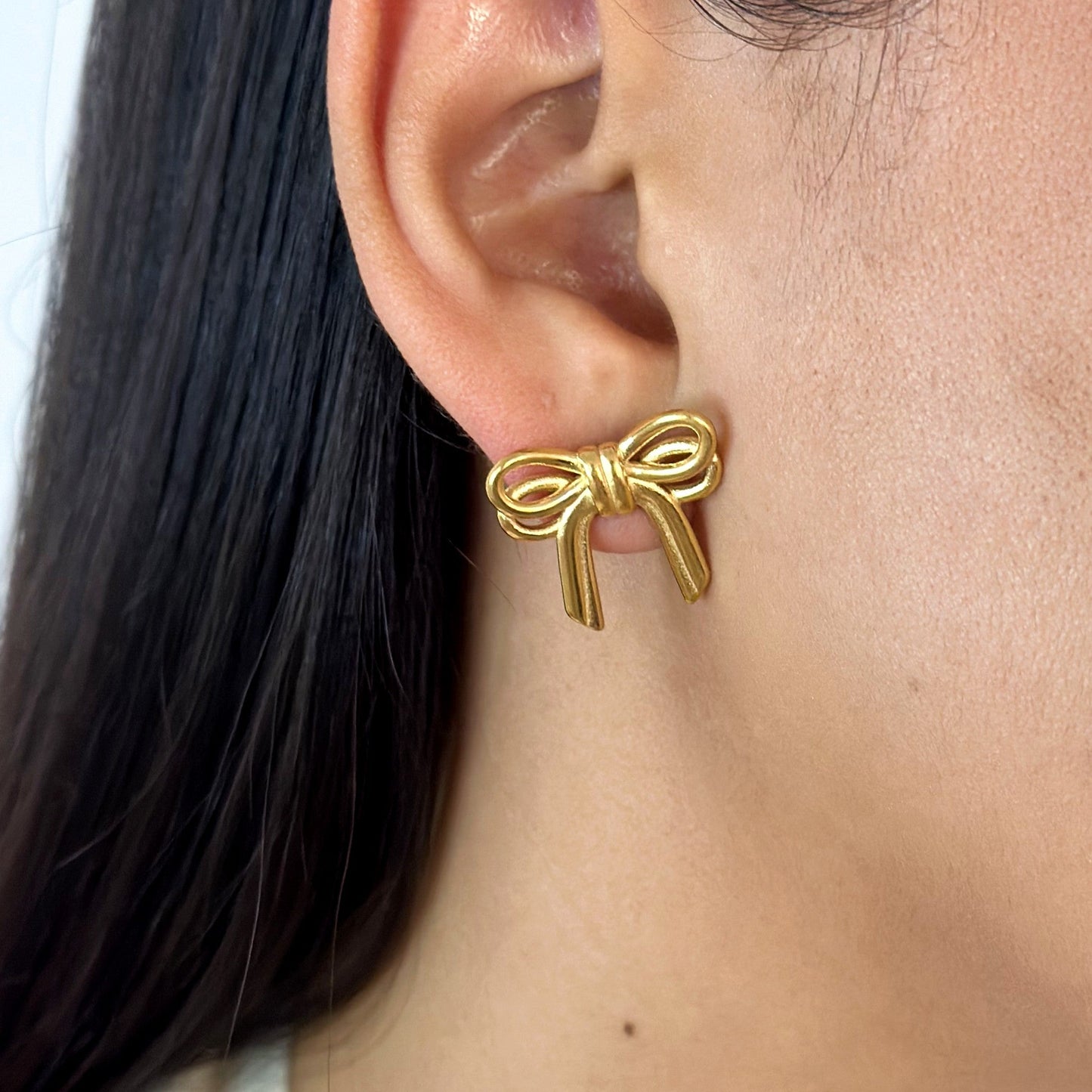 Bow Charm Earrings