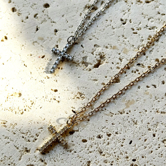 Mini Cross Necklace