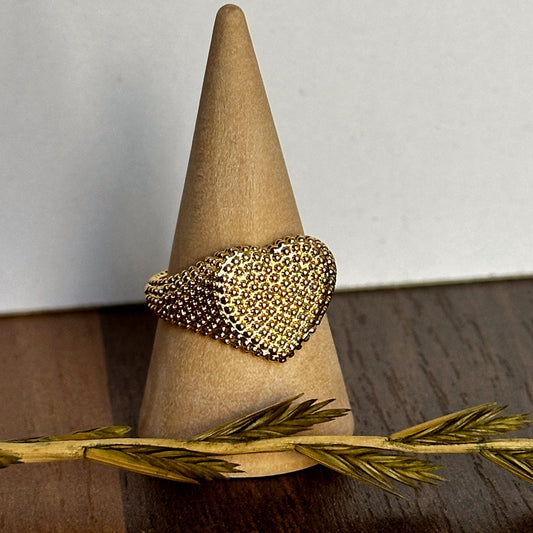 Bold Heart Ring