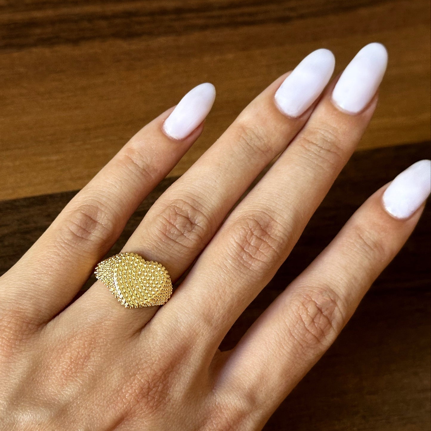 Bold Heart Ring