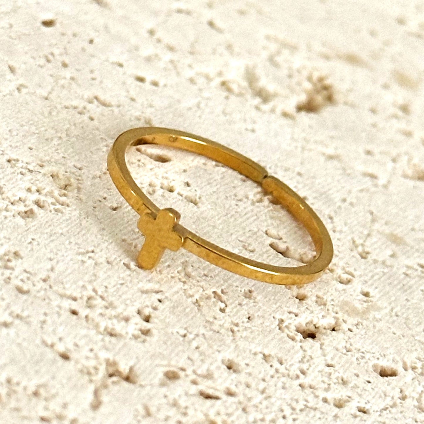 Tiny Cross Ring