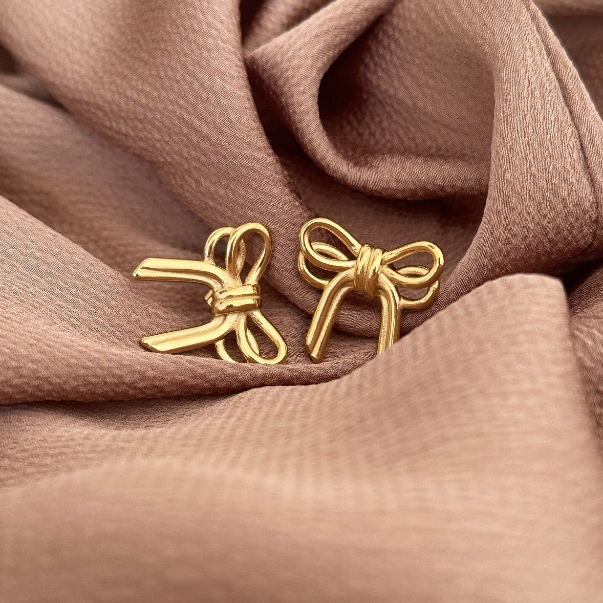Bow Charm Earrings