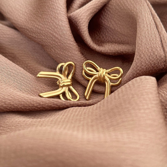 Bow Charm Earrings