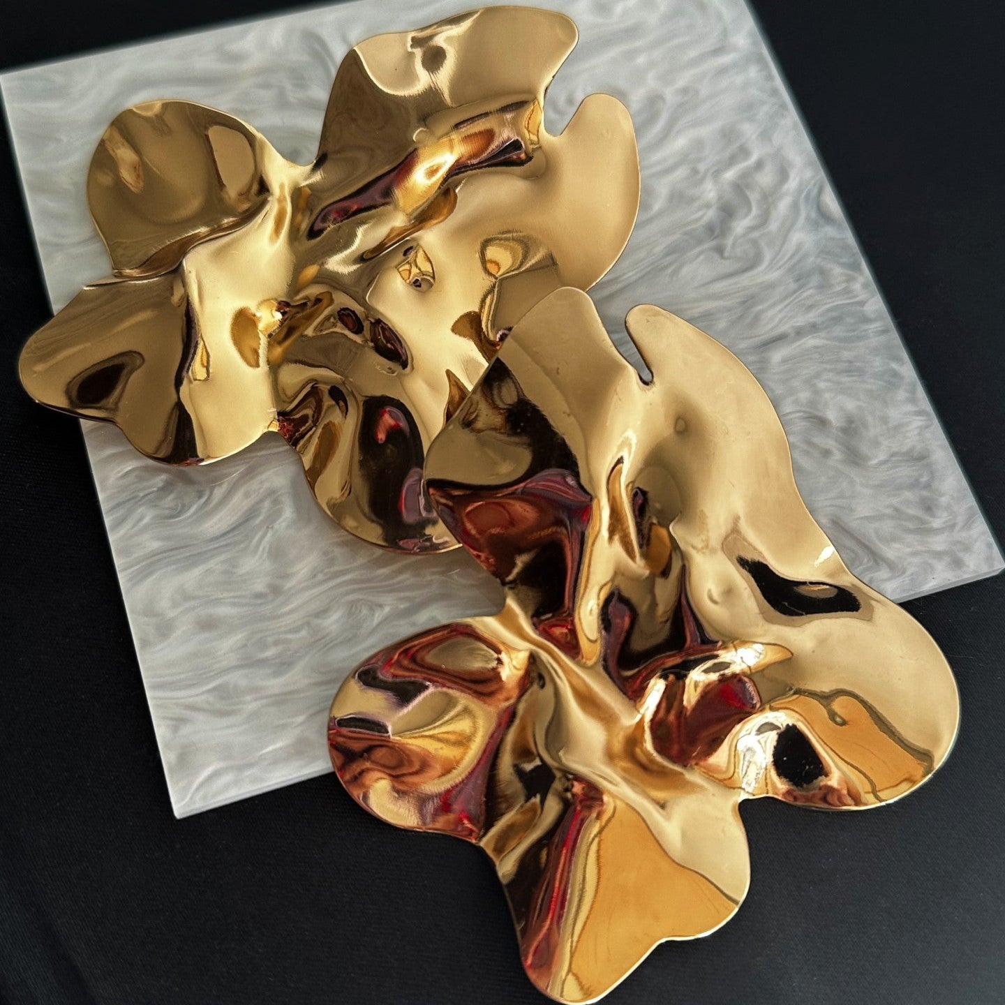 Fluid Reflection Earrings