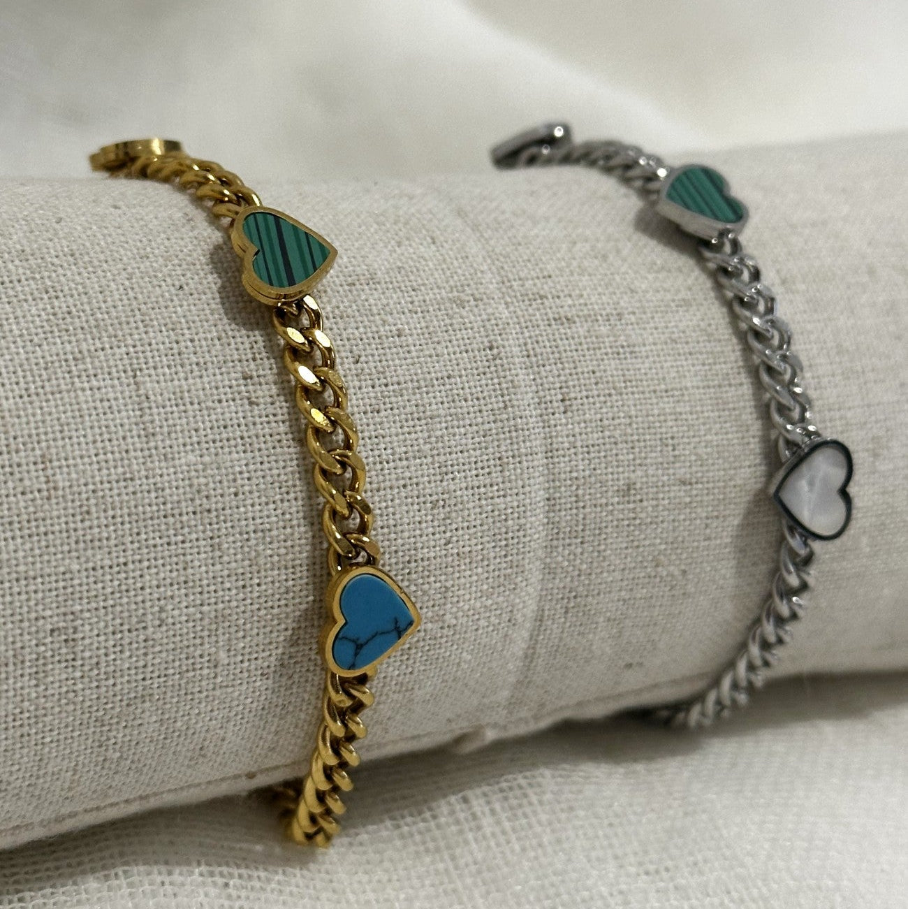Heart Chain Bracelet