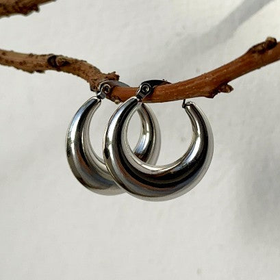 Luna Circle Earrings