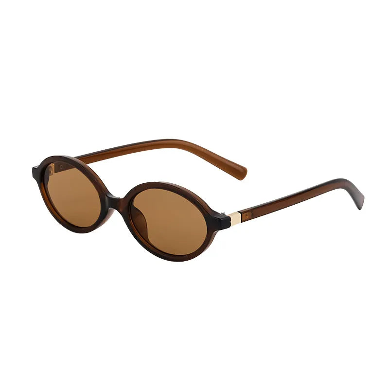 Retro Round Havana Sunglasses