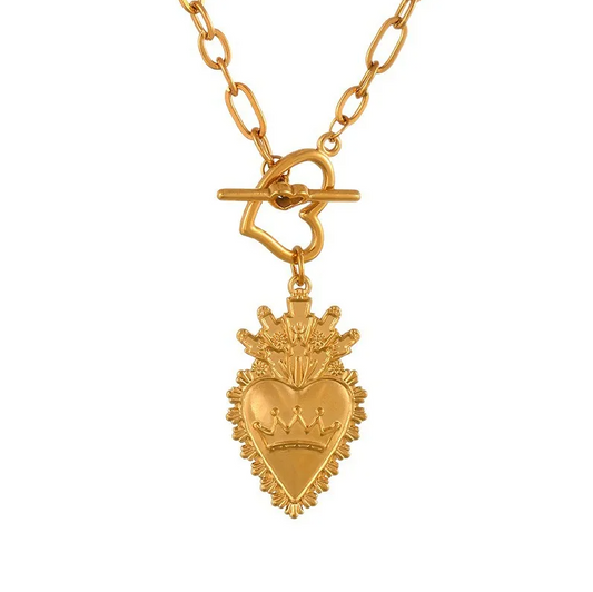 Sacred Heart Νecklace