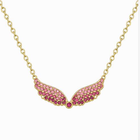 Rose Wings Necklace