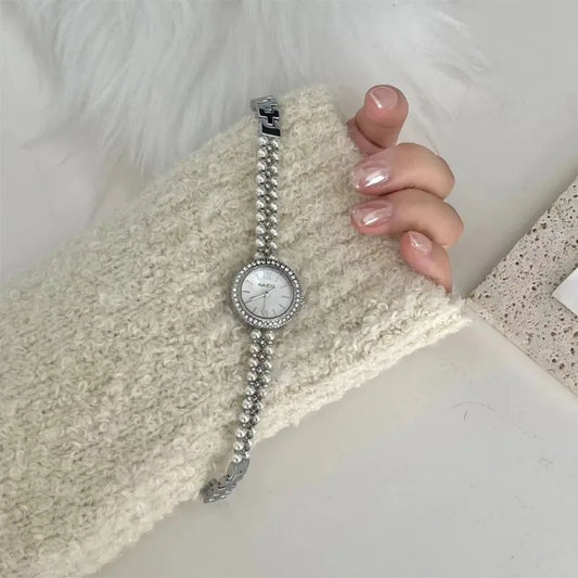 Luxury Pearl & Crystal Watch Collection