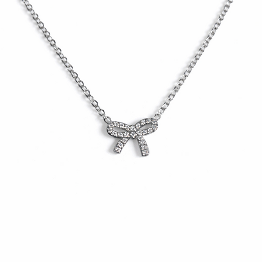 Petit Bow Necklace