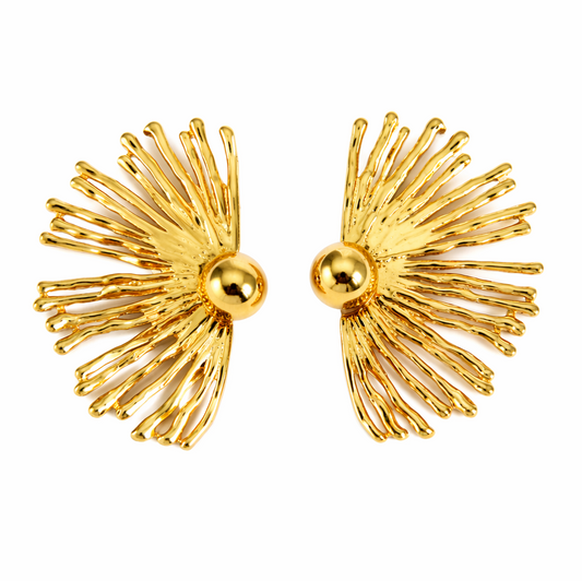 Radiance Fan Earrings