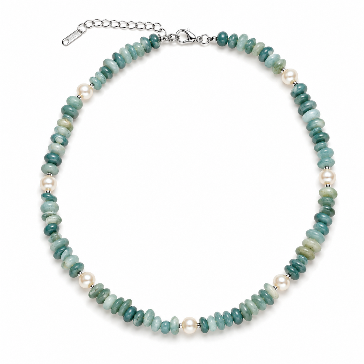 Turquoise Pearl Necklace