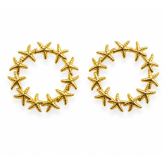 Starfish Crown Earrings